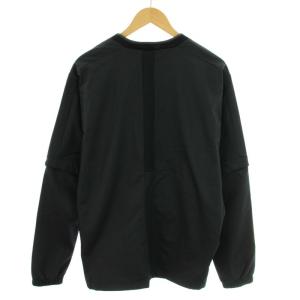adidas テーラーメイド TaylorMade ゴルフウェア ナイロントレーナー プルオーバー Vネック 長袖 2way 裏地メッシュ