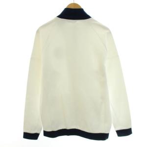 adidas アディクロス ADICROSS トラックジャケット アウター ワッペン XO 3L 白 ホワイト 紺 ネイビー FH8428