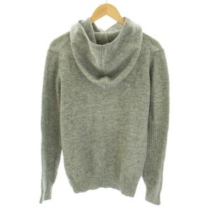 nonnative ニットパーカー プルオーバー 長袖 ハイゲージ ウール 2 M グレー