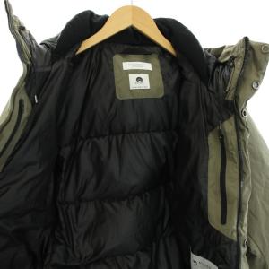 BEAUTY&YOUTH UNITED ARROWS 小松マテーレ ナイロンアライドダウンジャケット アウター フード タグ付き M カーキ