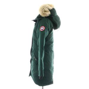 CANADA GOOSE ROSSCLAIR PARKA ダウンコート XS グリーン ベージュ