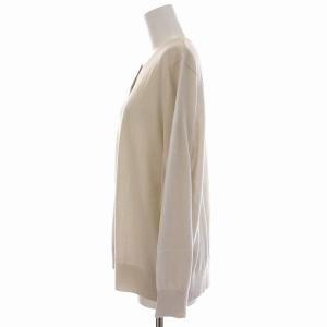 23区 MY STANDARD 21AW サスティナブルウール ニット カーディガン 長袖 大きいサイズ 44 XL