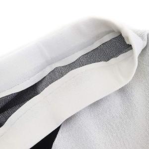 ADORE 21SS ビックハウンドトゥース タイトスカート ミモレ ロング イージー 38 M 白 ホワイト 黒 ブラック 531-1272909