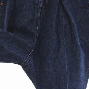 Mame Kurogouchi デニム パンツ ジーンズ カットオフ ハイウエスト 1 S 青 ブルー