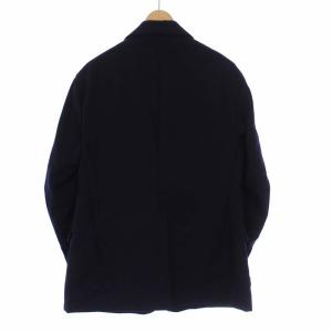 Engineered Garments シングル テーラードジャケット 3B センターベント ウール 裏地ドット XS 紺 ネイビー