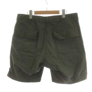 Engineered Garments ショートパンツ ジッパーフライ コットン M カーキ