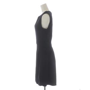CHANEL P29356W03805 フレアワンピース シルク混 M ブラック