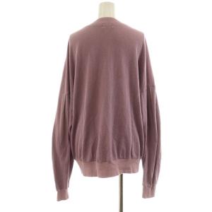 HYSTERIC GLAMOUR ヒスベア カーディガン 長袖 コットン F 紫 パープル 01192CD01