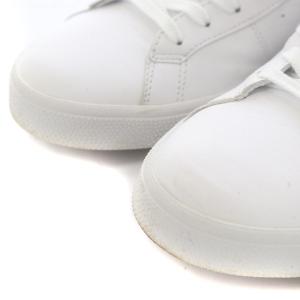 Onitsuka Tiger ローンシップ LAWNSHIP 3.0 スニーカー シューズ ローカット ロゴ レザー US9 27cm 白 ホワイト 1183A568