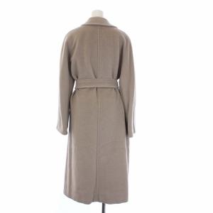 Max Mara アイコンコート チェスターコート アウター ロング ダブル カシミア混 34 ベージュ
