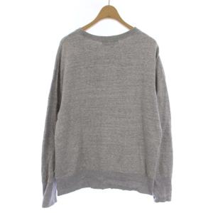 AMERICANA L'Appartement別注 22AW College C/N Sweat スウェット トレーナー ロゴ プリント M ライトグレー