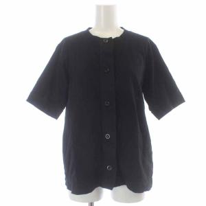 MHL. カーディガン 半袖 2 M 黒 ブラック