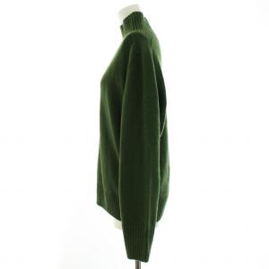 MHL. ニット ハイネック 長袖 ウール 2 M 緑 グリーン