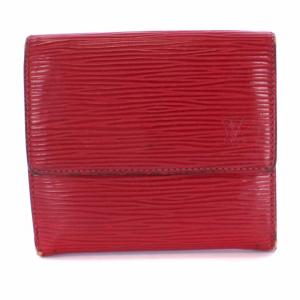 ポルトモネ・ビエ・カルトクレディ エピ 二つ折り財布 Wホック カスティリアンレッド M63487