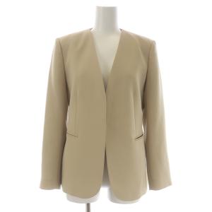 21SS CLASSIC CREPE LINDRAYIA B ノーカラージャケット 2 M ベージュ 1104101