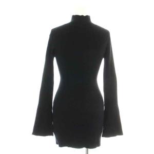 Ameri VINTAGE UNDRESSED 22AW UND 2WAY YARN LACE UP KNIT TOP ニット セーター チュニック ロング