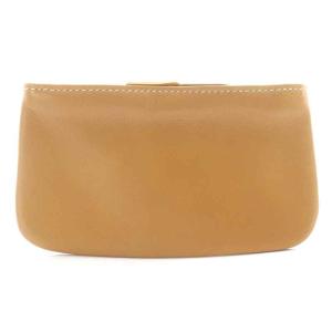 LOEWE 小銭入れ コインケース レザー ベージュ
