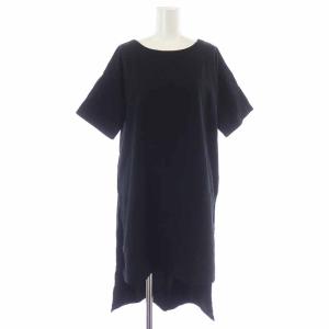 RHC チュニック カットソー 半袖 黒 ブラック