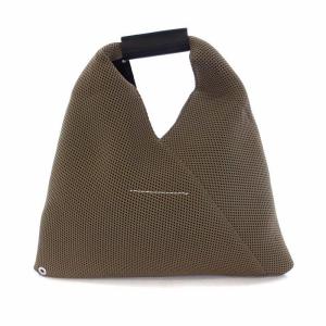 MM6 Maison Margiela SB5WD0004 22年製 ジャパニーズバッグ トートバッグ ハンドバッグ メッシュ カーキ