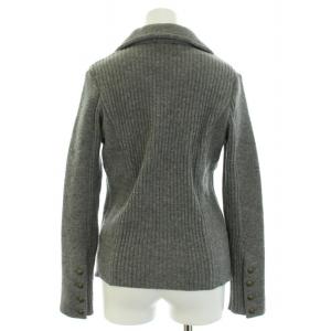 Brooks Brothers テーラードジャケット ニット ウール XS グレー