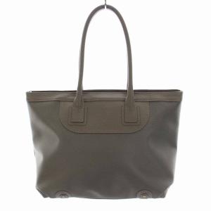 TOFF&LOADSTONE トートバッグ レザー ナイロン グレー