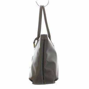 TOFF&LOADSTONE トートバッグ レザー ナイロン グレー