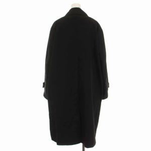 MHL. 595-1210502 21AW ステンカラーコート ロング ダウンライナー付き アウター 2 ブラック