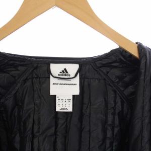adidas White Mountaineering 19SS マイクロ ダウンジャケット アウター ノーカラー ジップロック S 黒