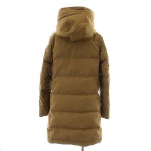 DANTON JD-8744 FREDY&GLOSTER 別注カラーロングダウンコート 36 ブラウン