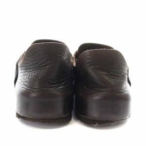 BIRKENSTOCK ロンドン LONDON カジュアルシューズ レザー 41 26.5cm 茶 ブラウン