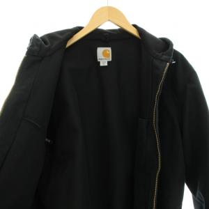 Carhartt アクティブジャケット アウター フード USA製 M 黒 ブラック