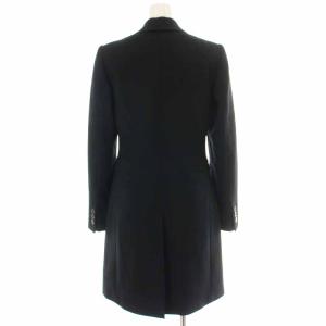 GUCCI 270720 11年製 ロングコート ウール 38 7号 S ブラック