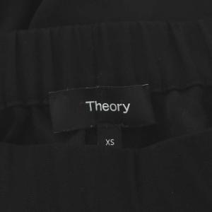Theory 23SS POWDER CREPE CL SLIM JOGGER GZ リラクシー プルオン ジョガーパンツ XS 黒 ブラック