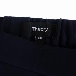 Theory 22AW Classic Crepe Treeca Pull On FH イージーパンツ 00 XS 紺 ネイビー 2306400