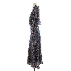 ISABEL MARANT ETOILE 824-41305-302 IM Eワンピース 花柄 XS ブルー
