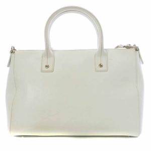 FURLA ショルダーバッグ ハンドバッグ 2WAY レザー ストラップ 白 ホワイト