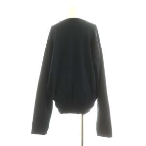 BALENCIAGA 2016 ニット セーター 長袖 オーバーサイズ M 黒 ブラック
