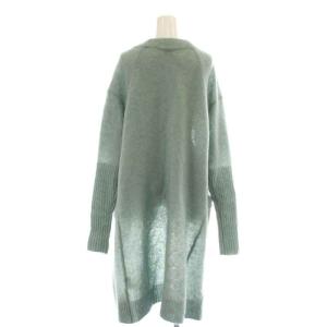 Acne Studios RAYA MOHAIR PAW15 カーディガン ニット ロング 長袖 モヘヤ混 ウール混 XXS 水色