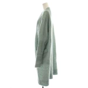 Acne Studios RAYA MOHAIR PAW15 カーディガン ニット ロング 長袖 モヘヤ混 ウール混 XXS 水色