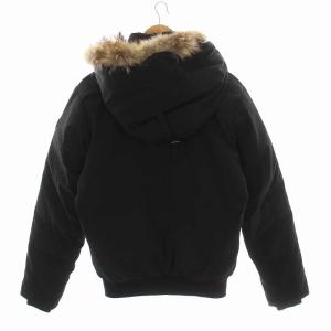 CANADA GOOSE BORDEN BOMBER JACKET ダウンジャケット ファー フード付き ジップアップ