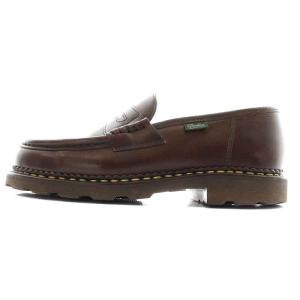 Paraboot ローファー ビジネスシューズ レザー 7 25.5cm ブラウン