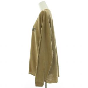 REMI RELIEF アパルトモン別注 19AW Tシャツ カットソー 長袖 ドロップショルダー バックロング F 茶 ブラウン