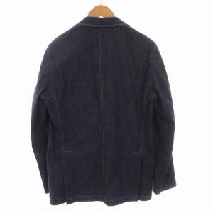 PAUL SMITH デニム テーラードジャケット 3B サイドベンツ アウター M インディゴ ネイビー 紺