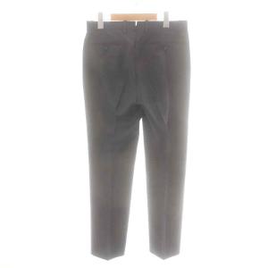 INCOTEX スラックス パンツ ジップフライ ウール 46 M チャコール