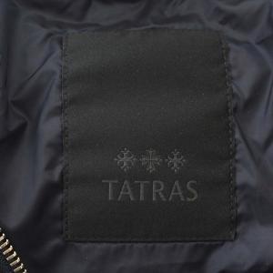 TATRAS 20AW NOLLEY’S 別注 ダウンジャケット PRIMURA フード ラクーンファー ネイビー