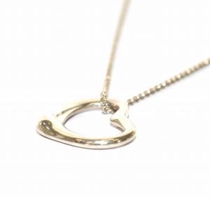 TIFFANY&Co. オープンハート ネックレス ペンダント 925 シルバー アクセサリー ジュエリー