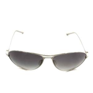 DITA FLIGHT Shiny Silver サングラス 眼鏡 プラスチックフレーム フライト ティアドロップ シルバー色 グレー