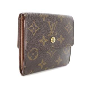 LOUIS VUITTON ポルトフォイユ エリーズ 財布 二つ折り 小銭入れ モノグラム PVCキャンバス 茶 ブラウン M61654