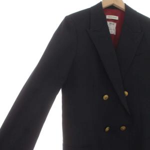 MADISONBLUE MB184-1708 テーラードジャケット ダブル 金ボタン 総裏地 ノーベント 2 ネイビー