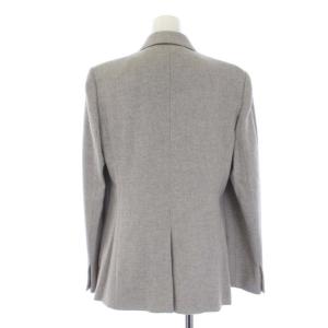Max Mara テーラードジャケット シングル 3B カシミヤ 総裏地 センターベント L ライトグレー